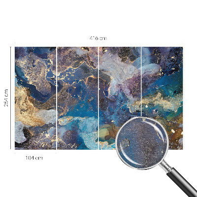 Fototapeta za spalnico Kozmični mozaik