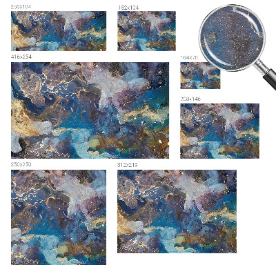 Fototapeta za spalnico Kozmični mozaik