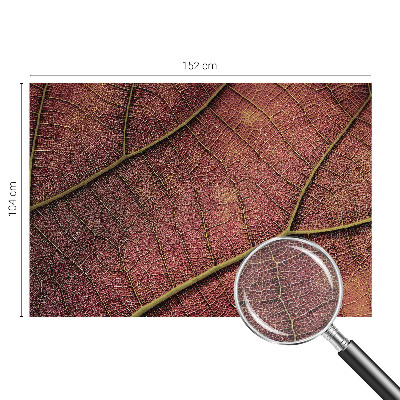 Flis fototapeta za otroško sobo z listnato teksturo