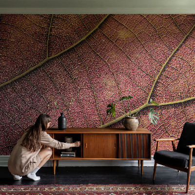 Flis fototapeta za otroško sobo Listnata tekstura