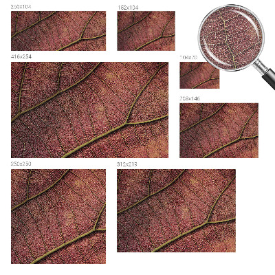 Flis fototapeta za otroško sobo Listnata tekstura