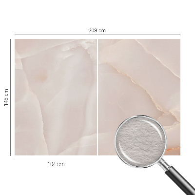 Stenska dekoracija fototapeta Rožnati marmor