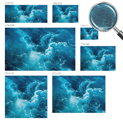 Dekorativna fototapeta Morski vrtinci