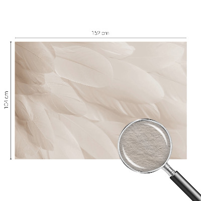 Fototapeta z motivom eteričnih perij