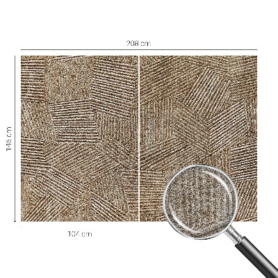 Netkana fototapeta s motivom strukturnih linij