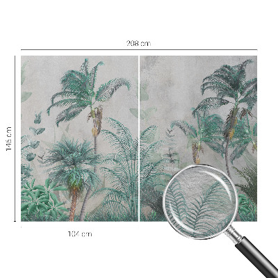 Flis fototapeta Eksotična oaza