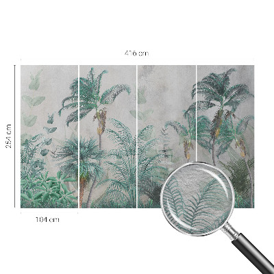 Flis fototapeta Eksotična oaza