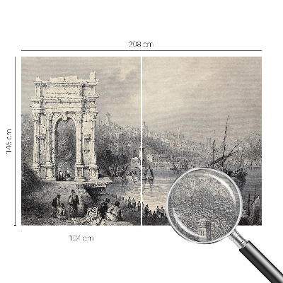 Fototapeta za spalnico z motivom morske pokrajine