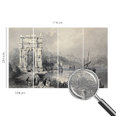 Fototapeta za spalnico z motivom morske pokrajine