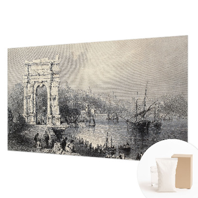 Fototapeta za spalnico z motivom morske pokrajine