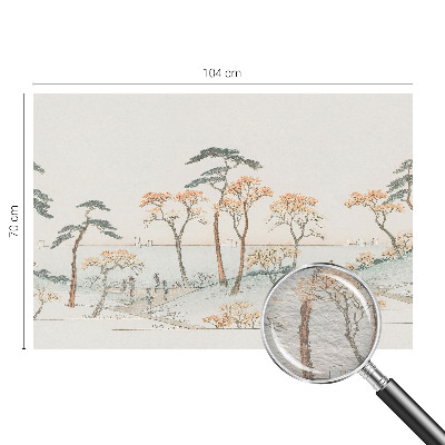 Netkana fototapeta Mirna pokrajina