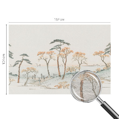 Netkana fototapeta Mirna pokrajina