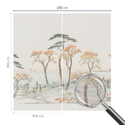 Netkana fototapeta Mirna pokrajina