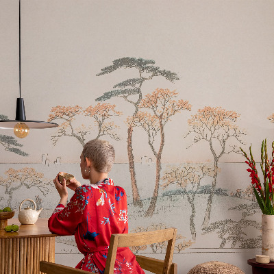 Netkana fototapeta Mirna pokrajina