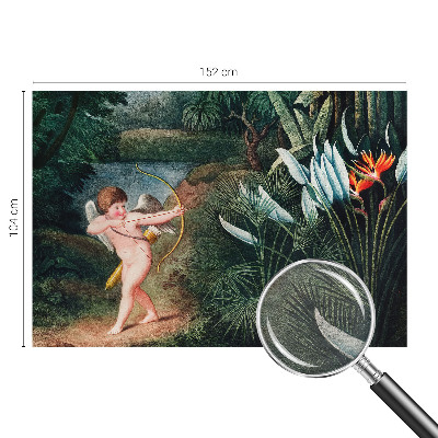 Flis fototapeta za otroško sobo z motivom čudovitega kupida
