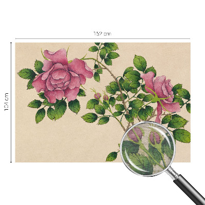 Visokokakovostna fototapeta Romantične vrtnice