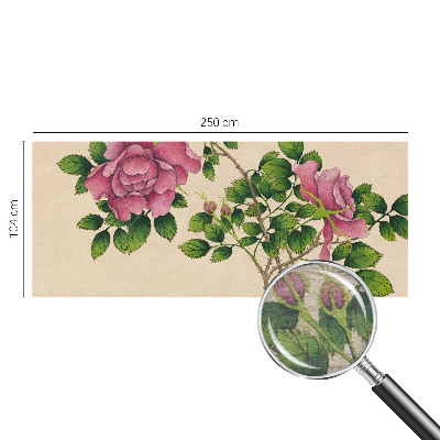 Visokokakovostna fototapeta Romantične vrtnice