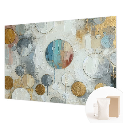 Dekorativna fototapeta Geometrijski krogi