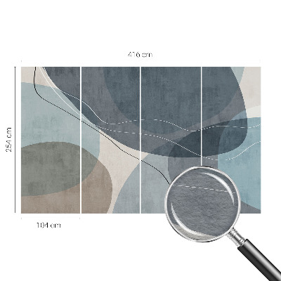 Flis fototapeta Sodobna abstrakcija