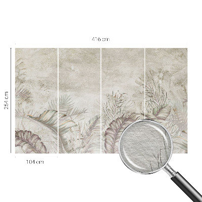 Fototapeta po meri Dekorativni listi