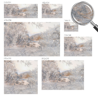 Tiskana fototapeta flis Narava subtilnosti