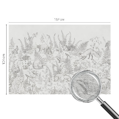 Visokokakovostna fototapeta Gozdne živali