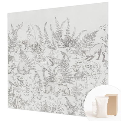 Visokokakovostna fototapeta Gozdne živali