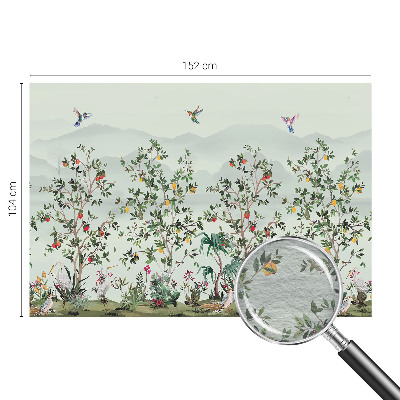 Dekorativna fototapeta Eksotična drevesa