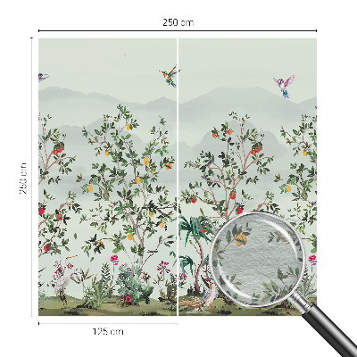 Dekorativna fototapeta Eksotična drevesa