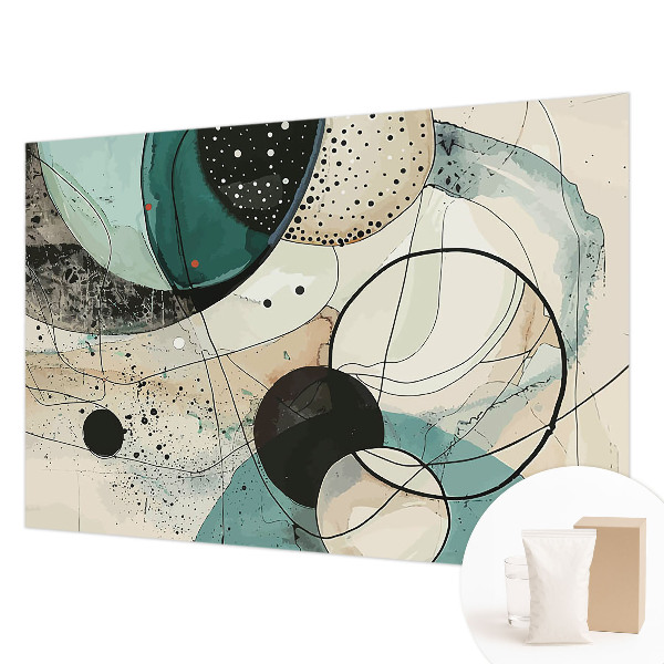 Foto tapeta Barviti krogi