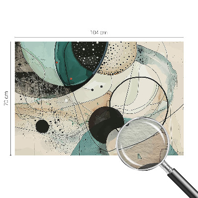 Foto tapeta Barviti krogi