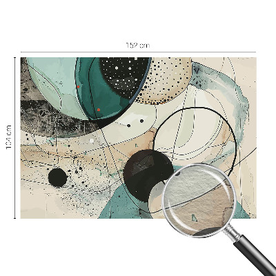 Foto tapeta Barviti krogi