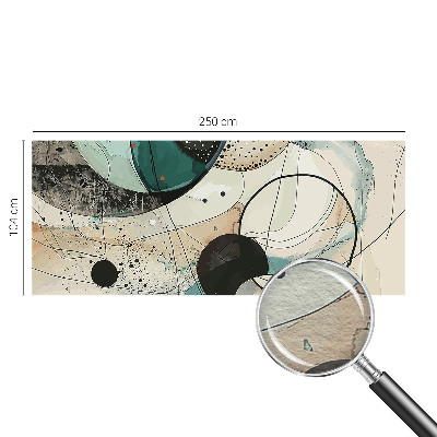 Foto tapeta Barviti krogi