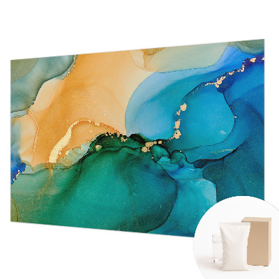 Flis fototapeta Barviti valovi