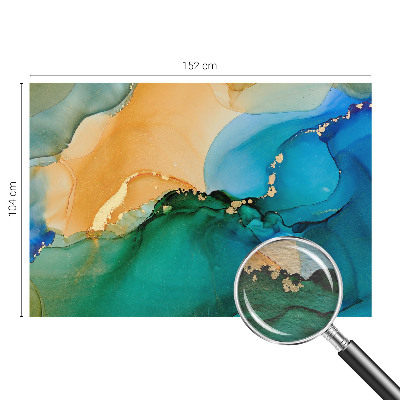 Flis fototapeta Barviti valovi