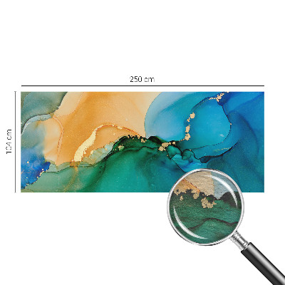 Flis fototapeta Barviti valovi