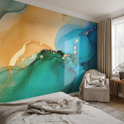 Flis fototapeta Barviti valovi