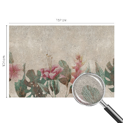 Netkana fototapeta Subtilna flora