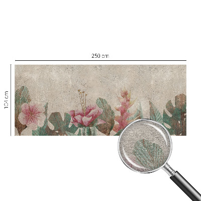 Netkana fototapeta Subtilna flora