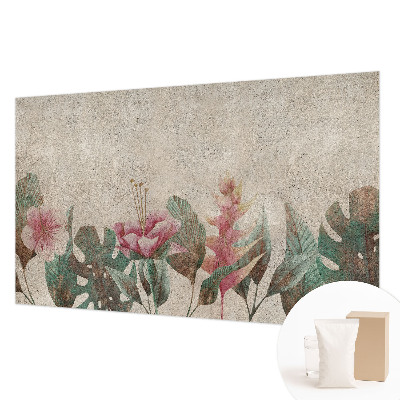 Netkana fototapeta Subtilna flora