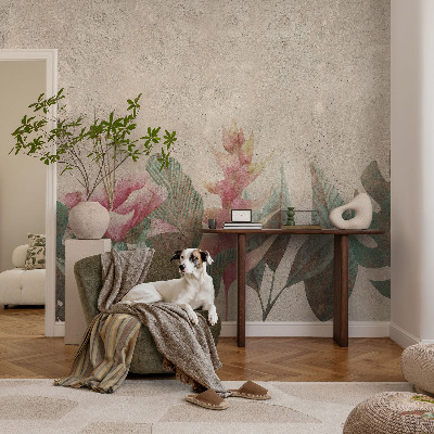 Netkana fototapeta Subtilna flora