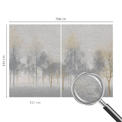 Tiskana fototapeta flis z motivom gozdne harmonije