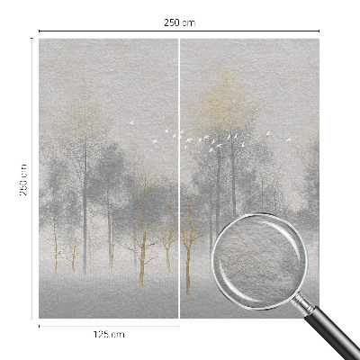 Tiskana fototapeta flis z motivom gozdne harmonije