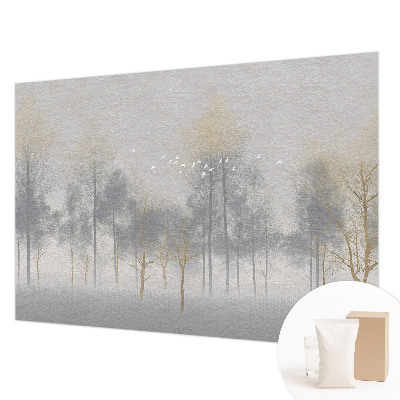 Tiskana fototapeta flis z motivom gozdne harmonije