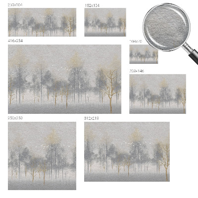 Tiskana fototapeta flis Gozdna harmonija