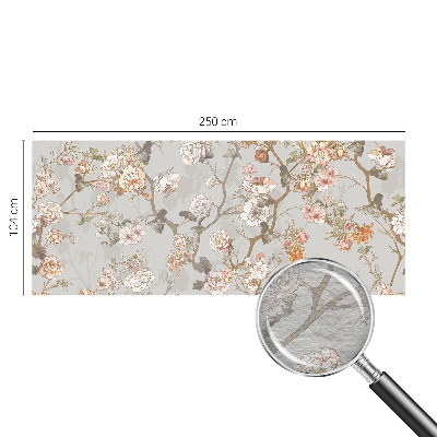 Stenska fototapeta flis Romantični vzorec