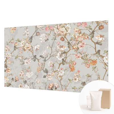 Stenska fototapeta flis Romantični vzorec