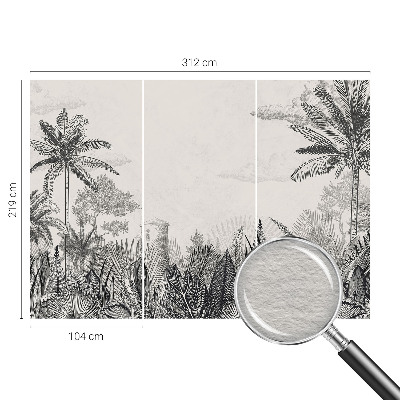 Fototapeta za dnevno sobo Tropska pokrajina