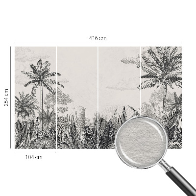 Fototapeta za dnevno sobo Tropska pokrajina