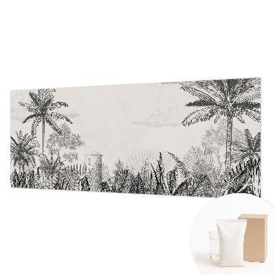 Fototapeta za dnevno sobo Tropska pokrajina